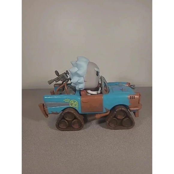 Funko Pop Rides Mad Max Rick #37 Rick and Morty Vinyl Figure No Box Missing Gun - Picture 5 of 6